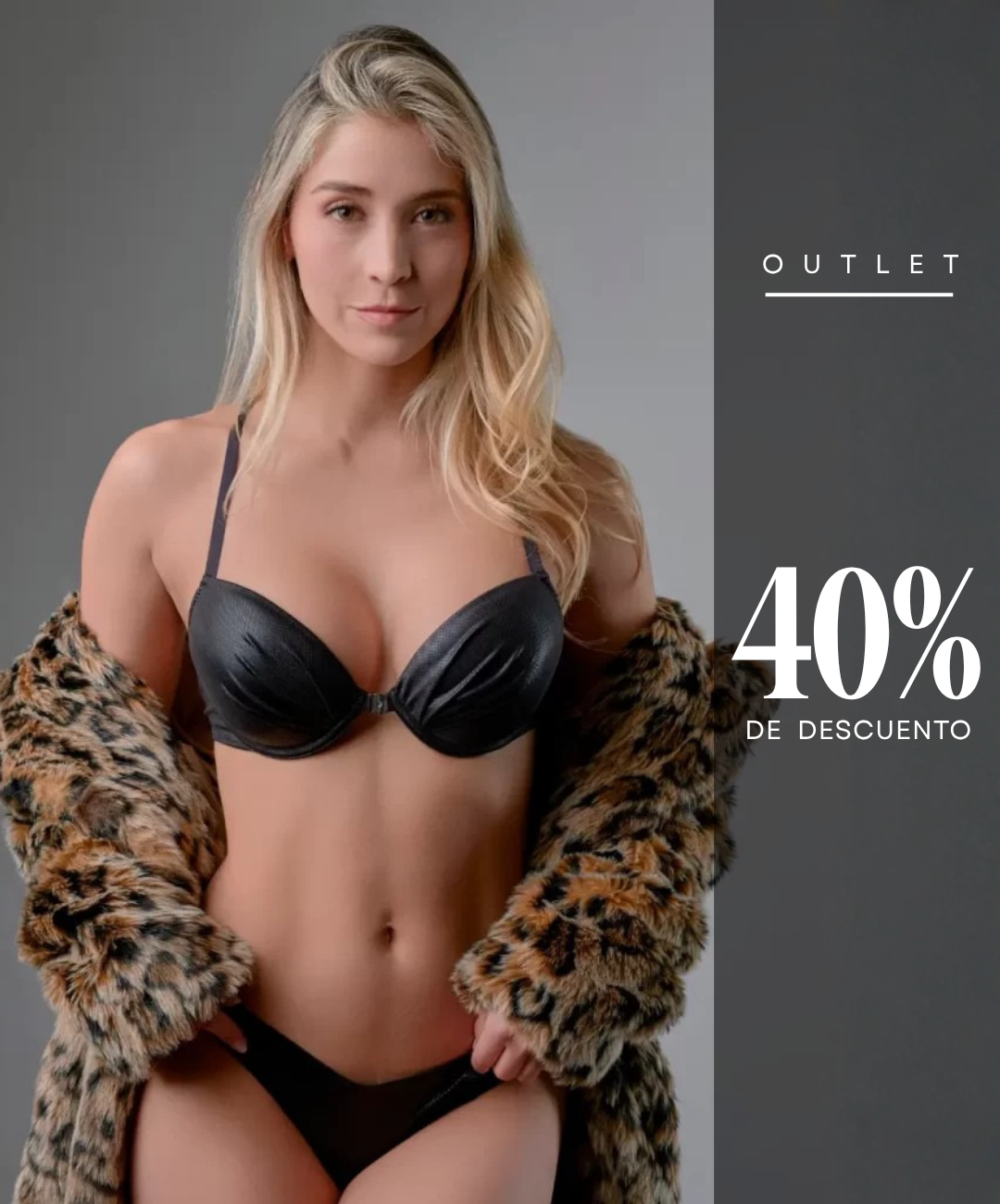 Brasier Isadora Negro